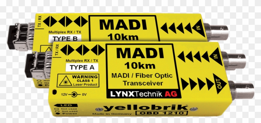 Lynx Announced The Launch Of Its Three New Madi Fiber - Yellow Brick Converter Clipart #4629164