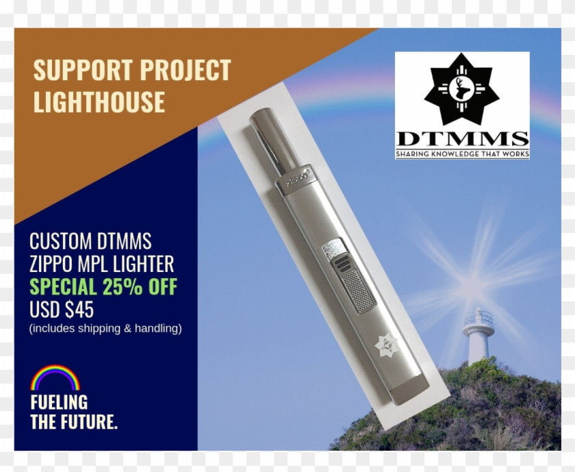 Custom Dtmms Zippo Mpl Lighter - Weapon Clipart #4629558