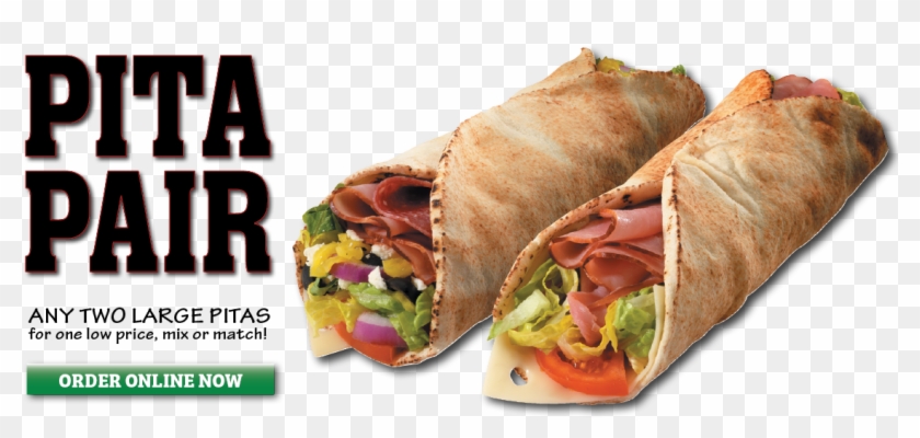 1 - 2 - - Steak And Cheese Pita Mr Pita Clipart