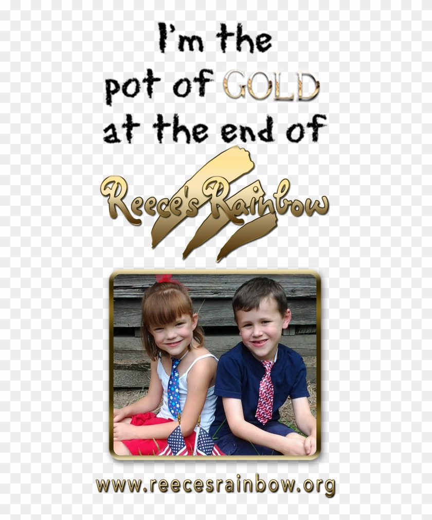 Click Here To Share Reece's Rainbow On Your Blog Thank - Girl Clipart #4629731