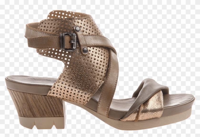 Transparent Block Heels - Sandal Clipart #4629836