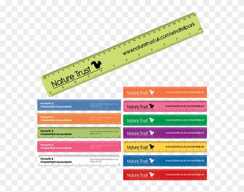 30cm Jack Rulers - Colorfulness Clipart