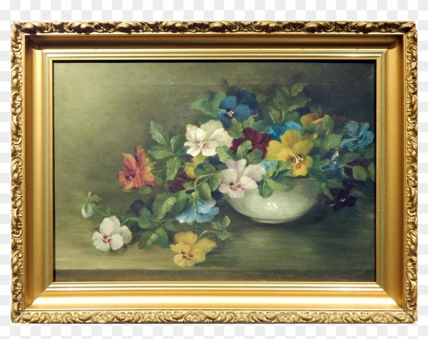 Screen / P - Painting With Frame Png Clipart