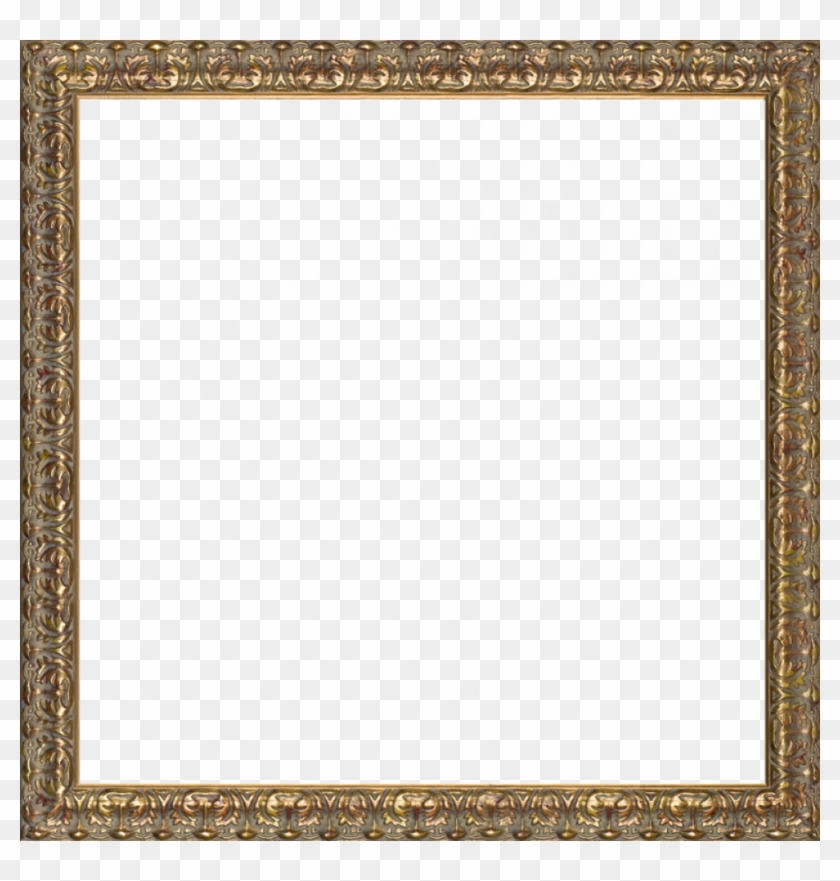 Golden Oak Leaf Frame - Notice Board Animation Png Clipart