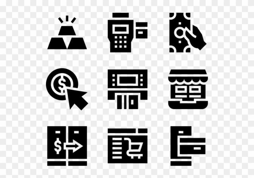 Payment - Supermarket Icon Png Clipart #4630282