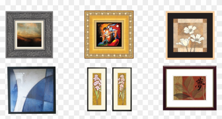 Framed Art - Painting Clipart #4630352