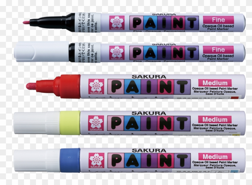Sakura Paint Marker Red Clipart