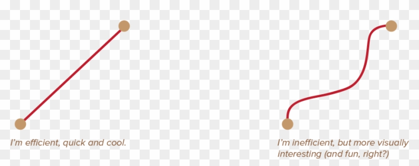 Combining Lines - Illustration Clipart