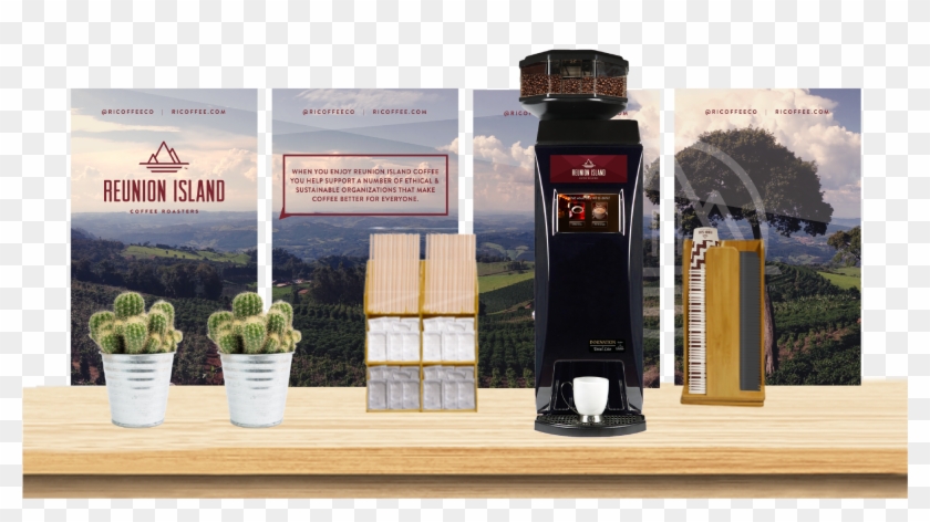 Bean2cup-setup - Reunion Island Office Coffee Machine Clipart