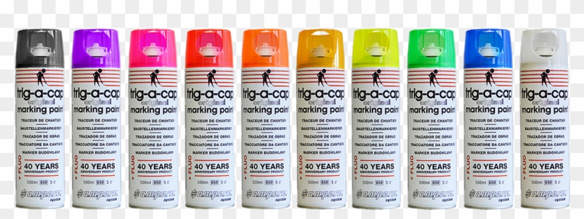 Fluo Marking Paint To Public Works - Bottle Clipart #4630631