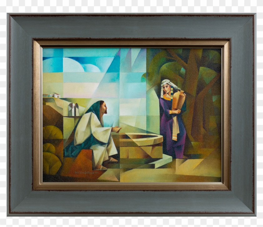 Woman At The Well - Jorge Cocco Santangelo Prints Clipart #4630737