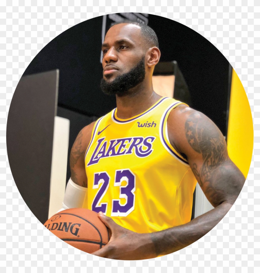 Lebron James - Lakers Media Day 2018 Clipart #4631058