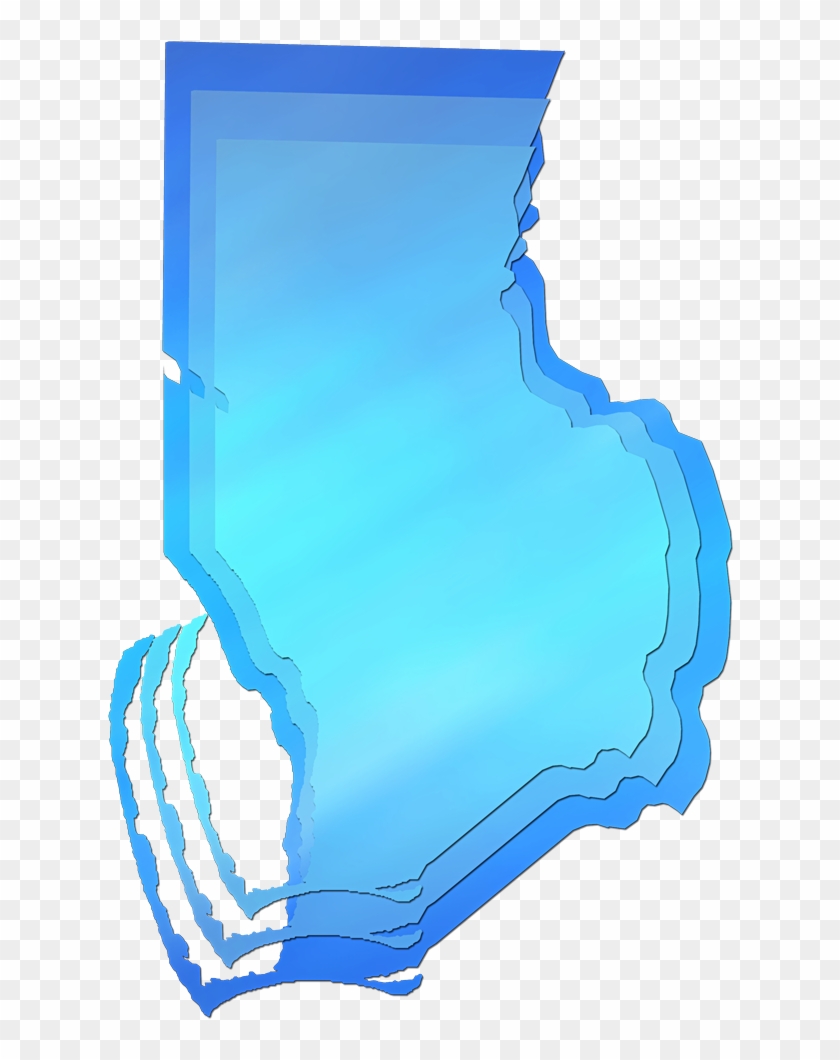 Gulf "abstract" Style - Map Clipart