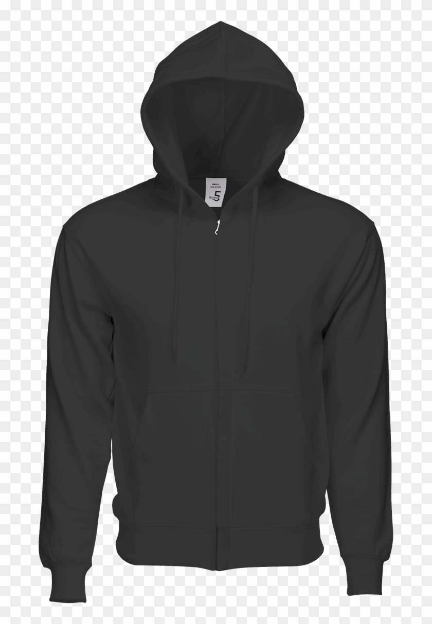 Color Fleece Zipper Black Fleece Zipper Charcoal - Hoodie Clipart