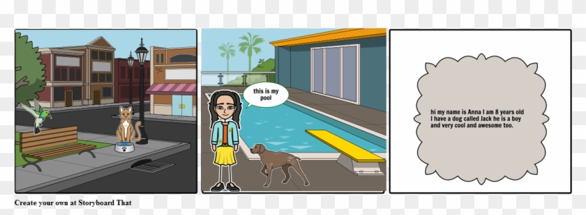 Me And My Dog - Bud Not Buddy Comic Strips Clipart