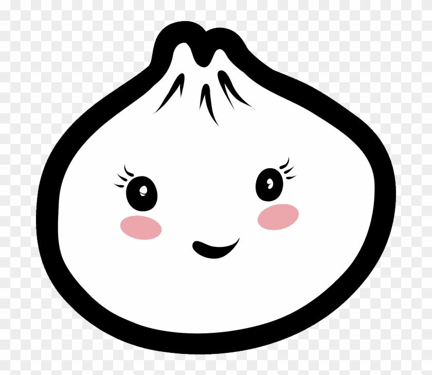 Illustrations - Happy Dumpling Cartoon Clipart