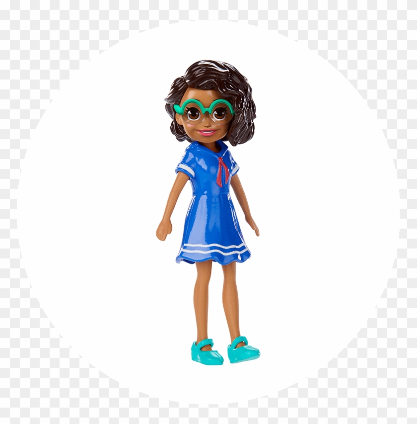 Polly Pocket™ Doll With Trendy Outfit Product Image - Polly Pocket Dolls Shani Clipart #4633980