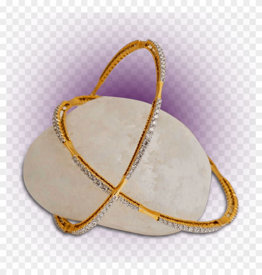 Diamond Studded Trendy Bangles - Chain Clipart #4634051