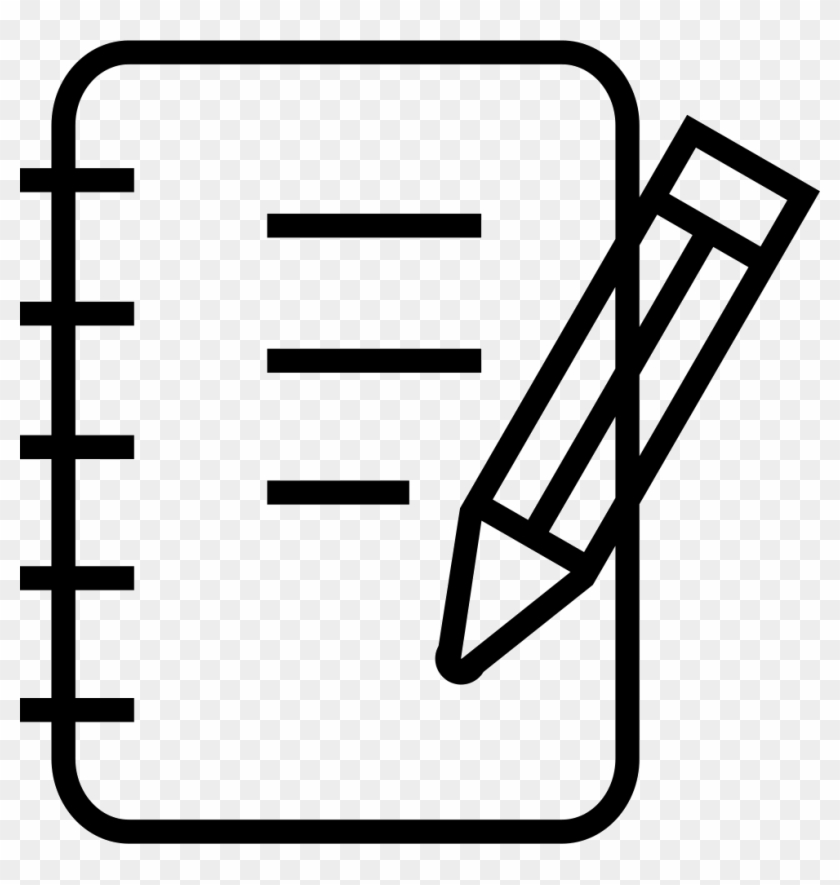 Png File Svg - Icono De Notas Clipart