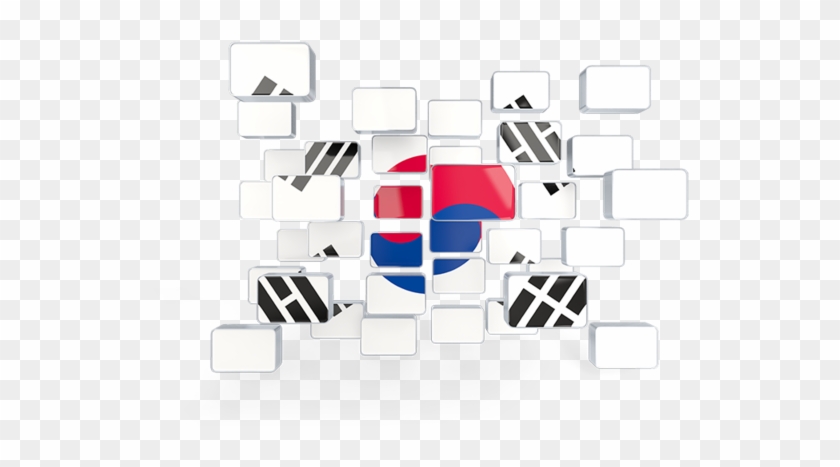 South Korea 1950 Flag Clipart