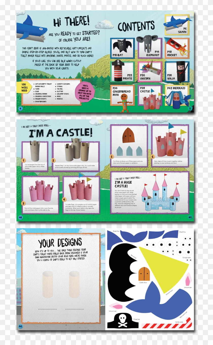 I Am Not A Toilet Paper Roll Clipart #4634278