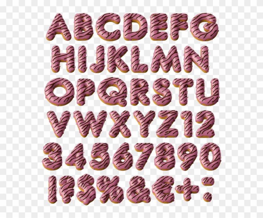 Glazed Pink Donut Clipart