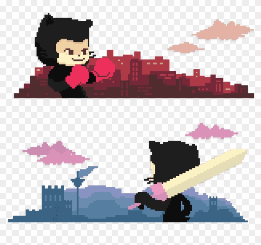 Octocat Stickers Clipart