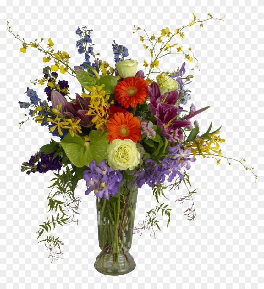 Garden Paradise Bouquet Is Designed By Karin's Florist - Bouquet Clipart #4635003