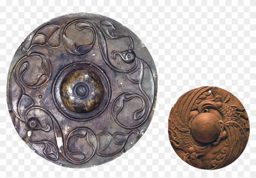 Does Celtic Art Have Links With Asia - Bronze Shield Clipart #4635011