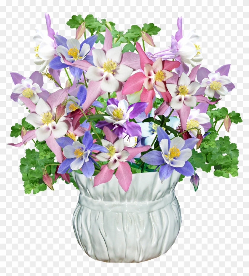 Flowers Vase Spring - Bouquet Clipart #4635072