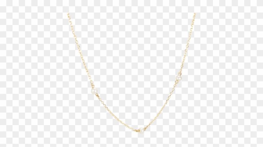 Trio Pearl Necklace - Chain Clipart #4635593