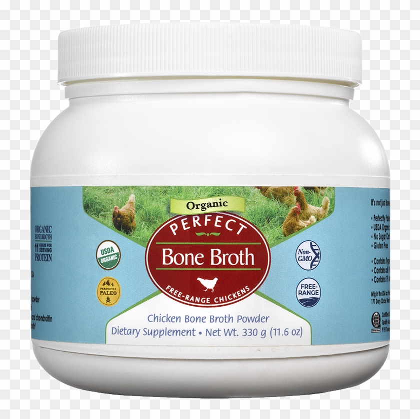 Perfect Bone Broth The Highest Quality Usda Organic - Free Range Chicken Collagen Type 2 Clipart #4635769