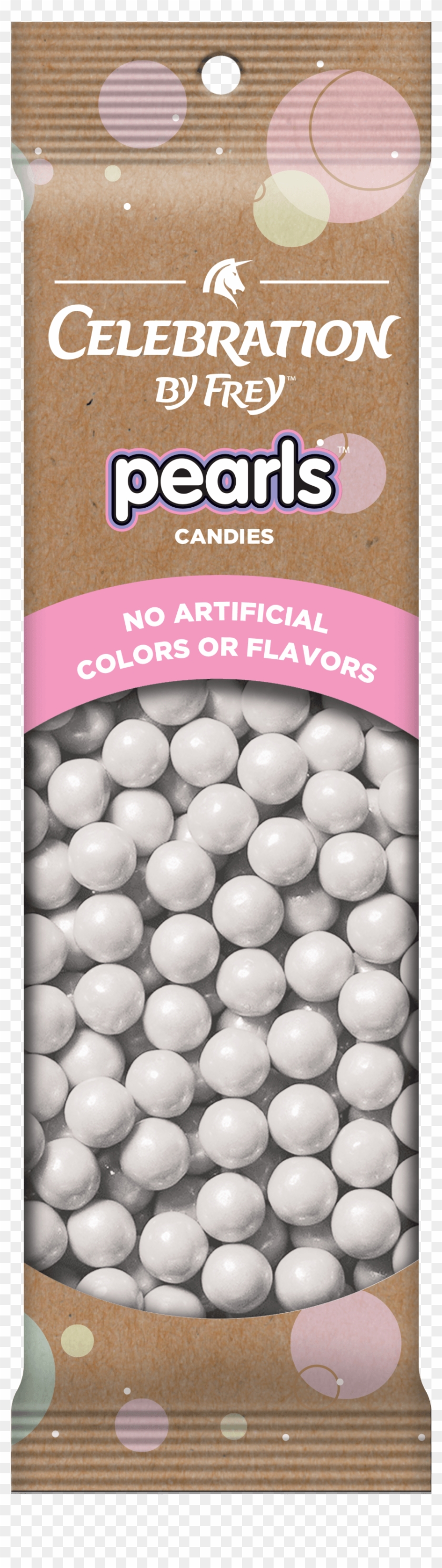 No Artifical Colors Shimmer™ White Pearls™ Pouch - Bead Clipart
