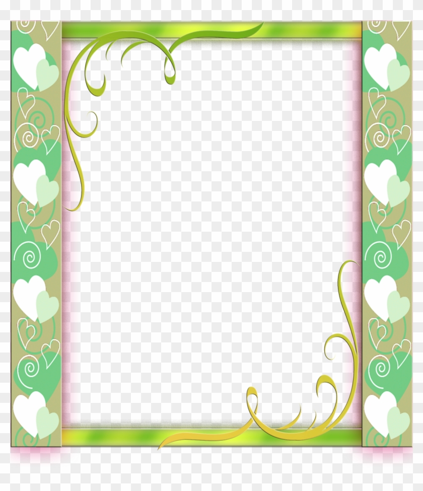 Bordas Simples Em Png Para Enfeite De Fotos Clipart #4636295