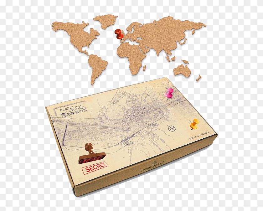 Para Acceder A La 1ª Misión Pincha En La Chincheta - Ban Đồ Thế Giới Clipart