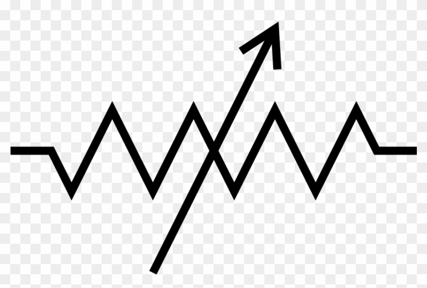 Electricity Clipart Electronics Circuit - Circuit Symbol For Resistor - Png Download