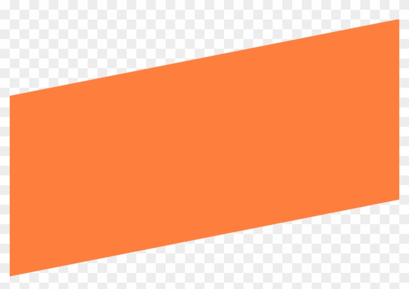 Franja Diagonal Naranja - Orange Clipart