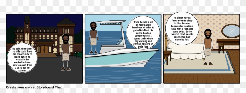 Jacob The God - Cartoon Clipart #4636950