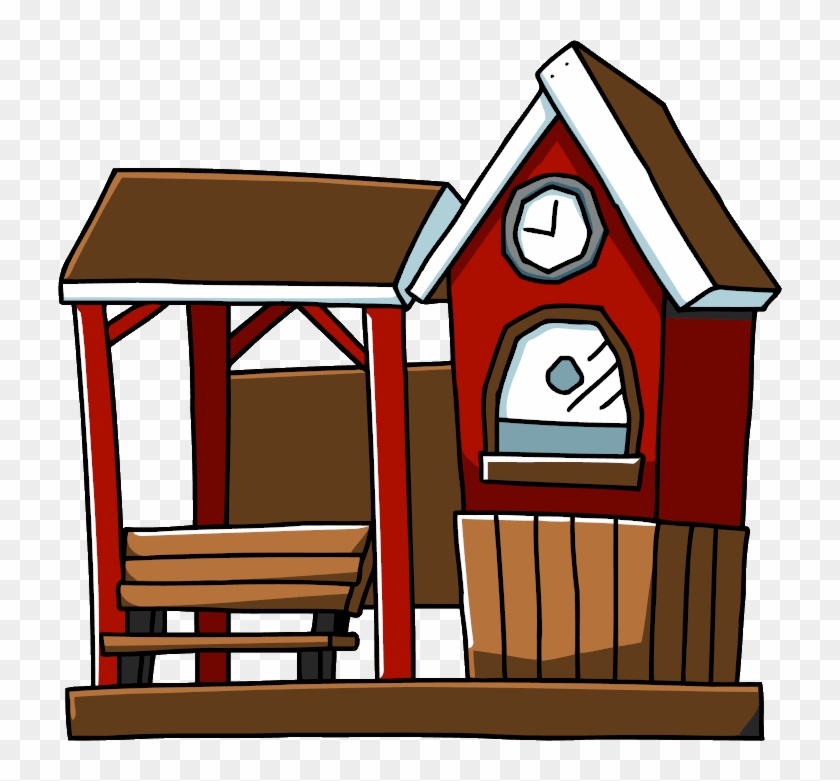 Freeuse Download Collection Of Png High Quality Free - Transparent Cartoon Train Station Clipart #4636990