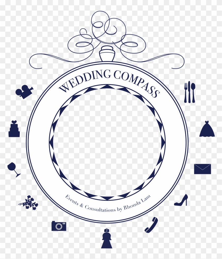 Vision Clipart Compass - Wedding Compass Png Transparent Png