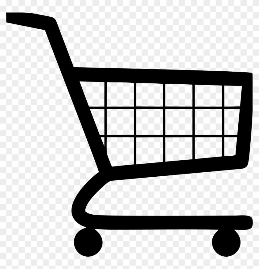 Carrinho De Compras - Green Shopping Cart Vector Clipart