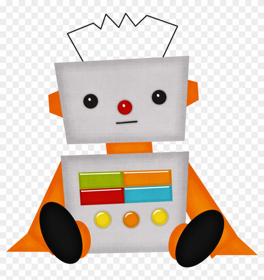 Cute Robot Classroom, Classroom Themes, Boys Room Decor, - Robot Clipart