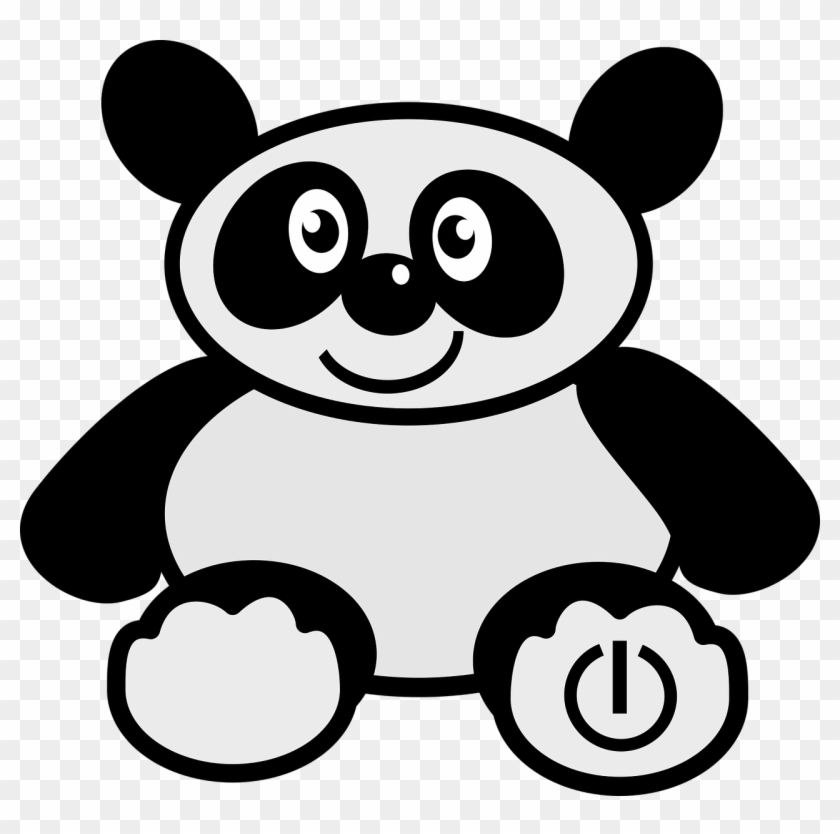 Panda Bear Cute Toy Animal Zoo Png Image - หมี แพนด้า การ์ตูน น่า รัก Clipart