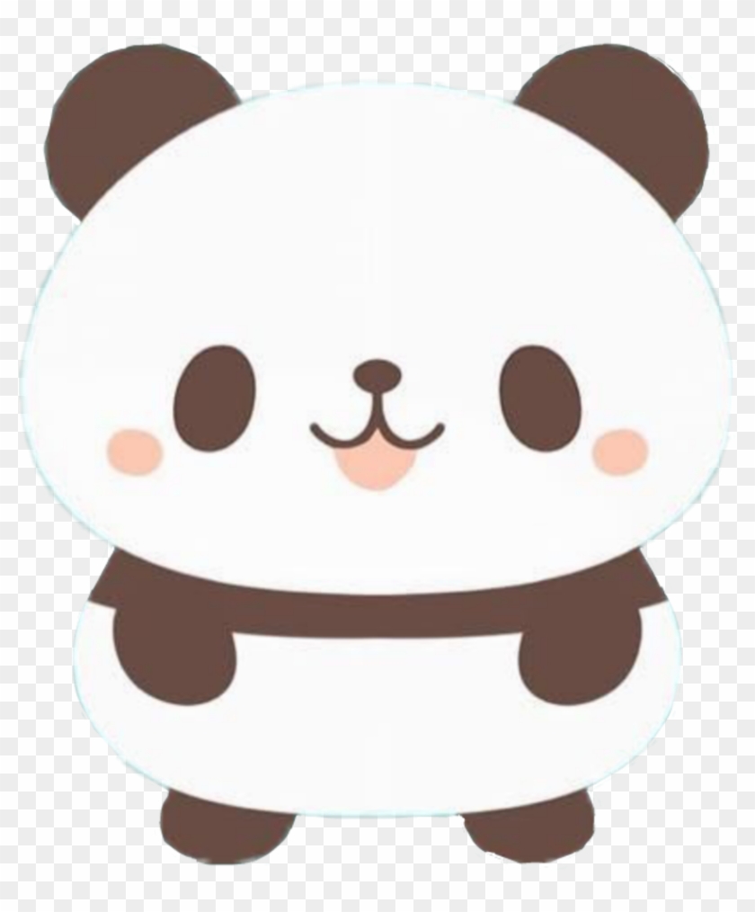 #cute #panda #cartoon #kwaii #draw #drawing #art #black - Pandicornio Png Clipart #4638302
