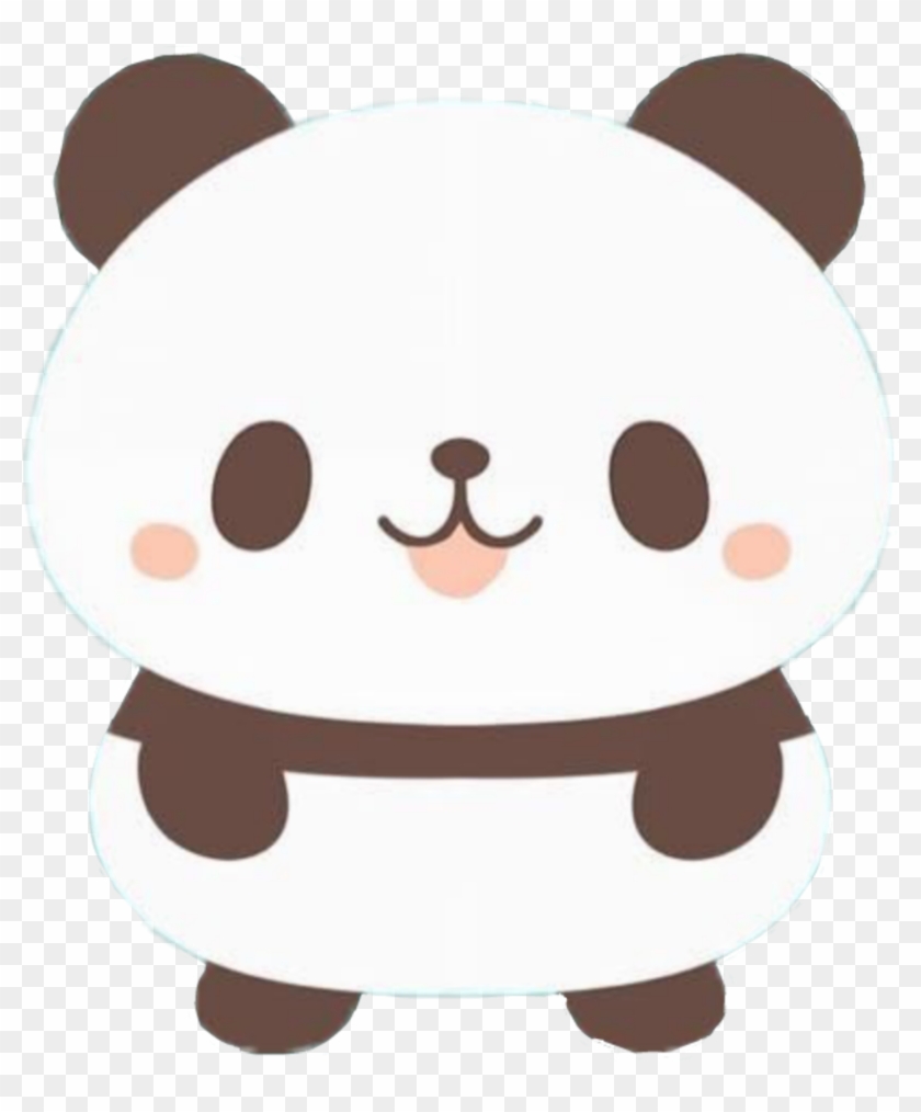 #cute #panda #cartoon #kwaii #draw #drawing #art #black - Pandicornio Png Clipart