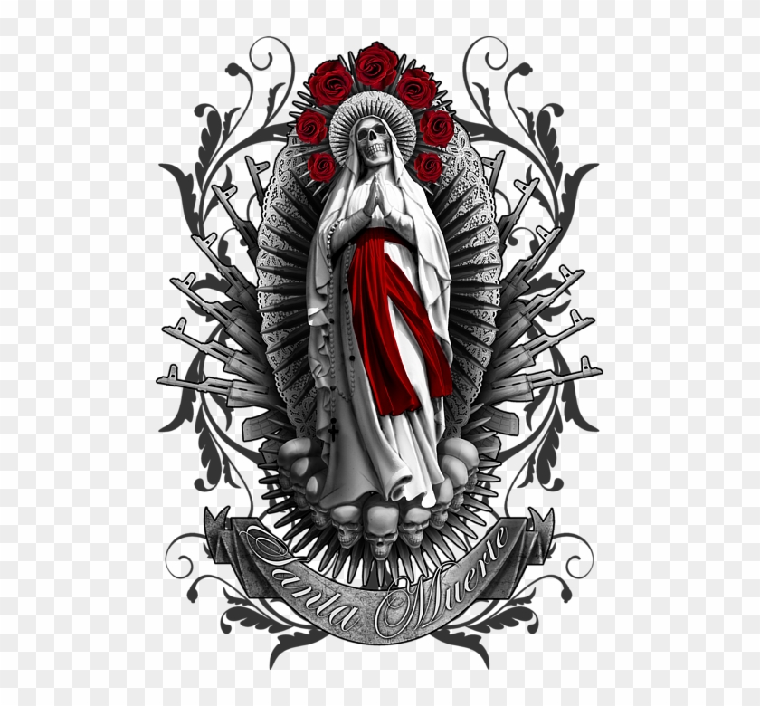 Bleed Area May Not Be Visible - Fondos De Pantalla De Santa Muerte Clipart #4638388