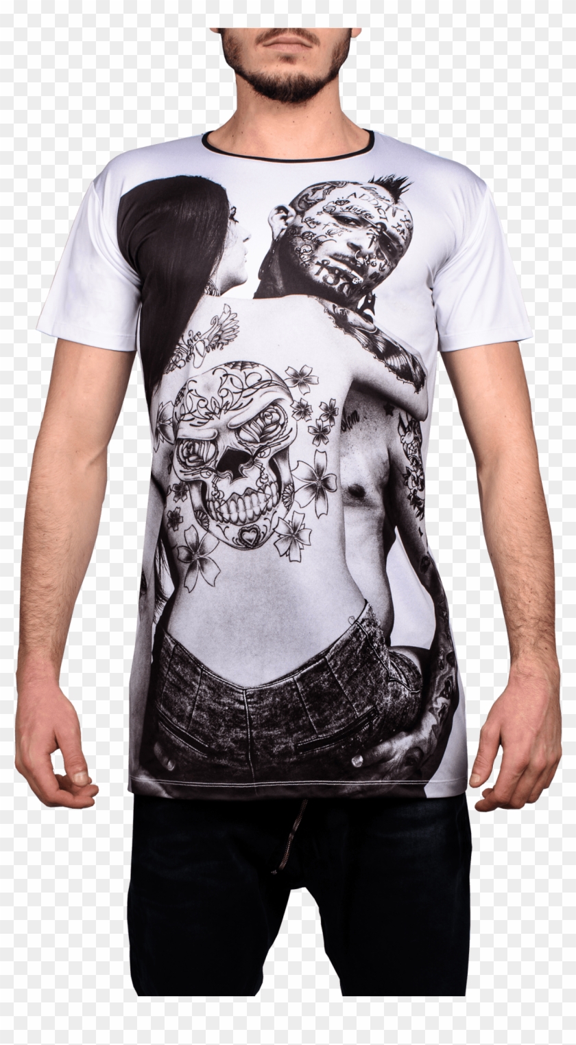 Av Santamuerte Model - Tattoo Clipart