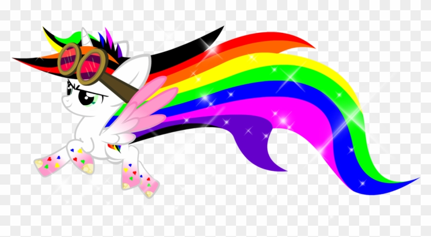 Rainbow Clipart Lightning - Rainbow Power Lightning Bliss - Png Download #4638589