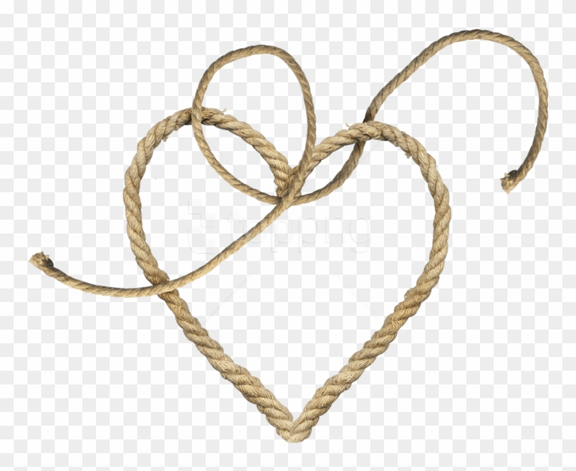 Free Png Download Rope Png Images Background Png Images - Rope Heart Png Clipart #4638655