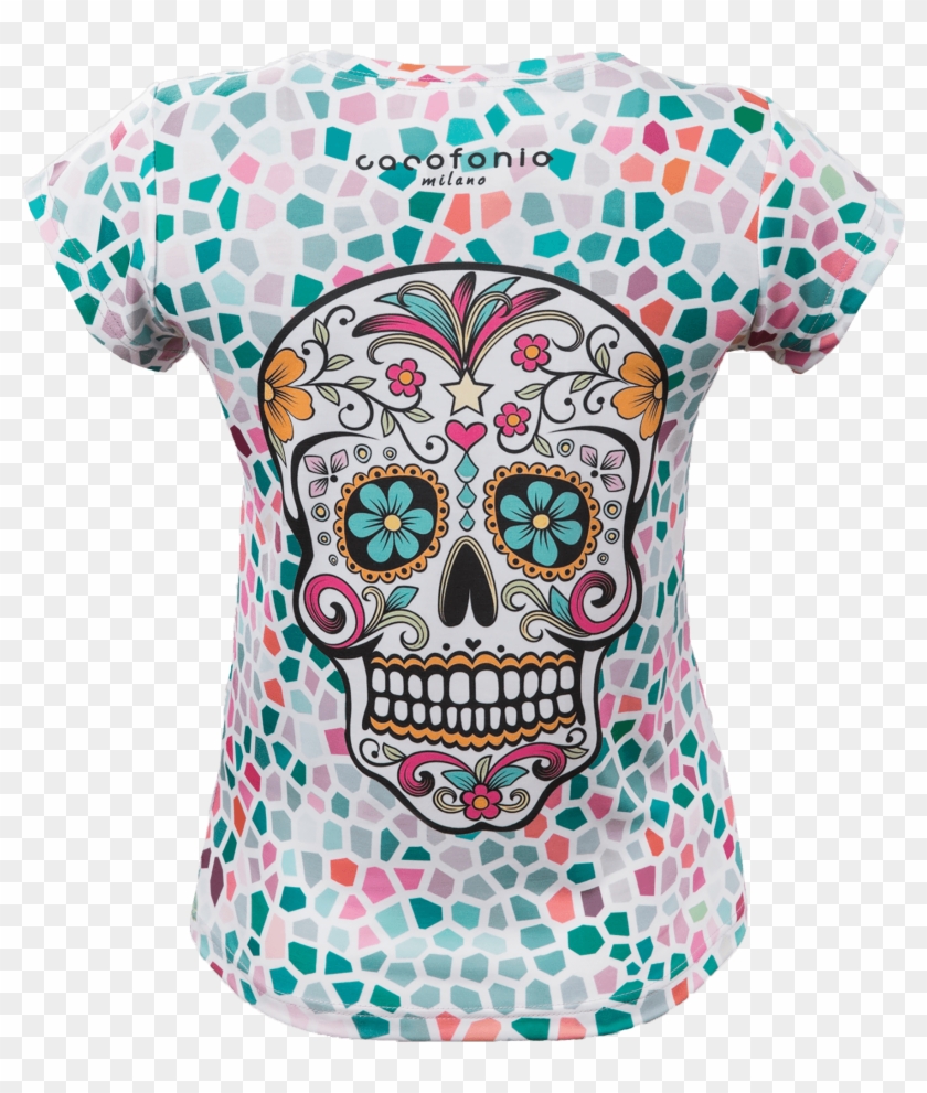 Your Santa Muerte - Mexican Day Of Dead Skulls Clipart #4638682